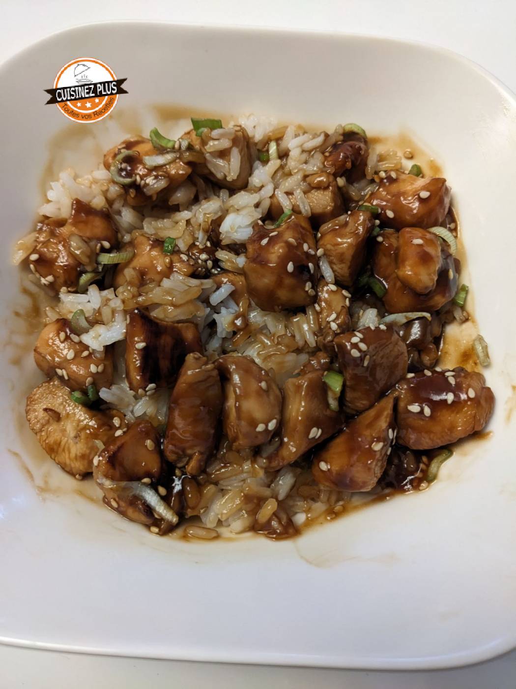 photo de Bol de poulet à la japonaise