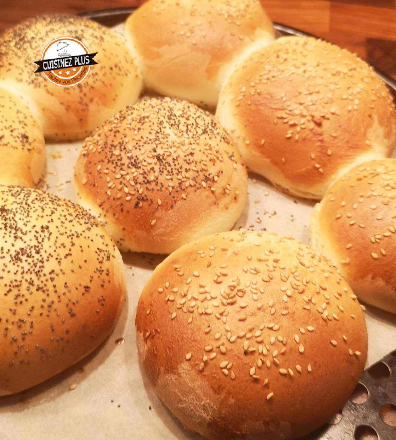 photo de pain à hamburger