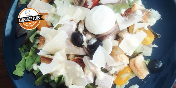 vignette de salade de roti façon césar