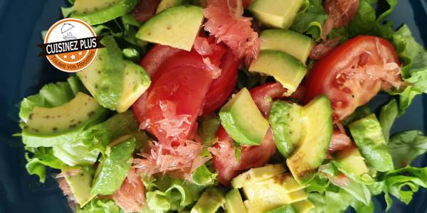 vignette de Salade pamplemousse avocat