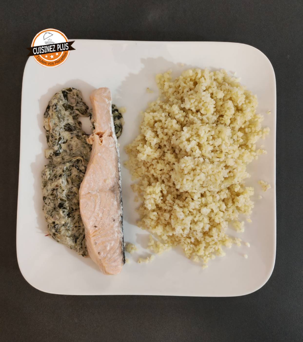 photo de saumon à l'oseille