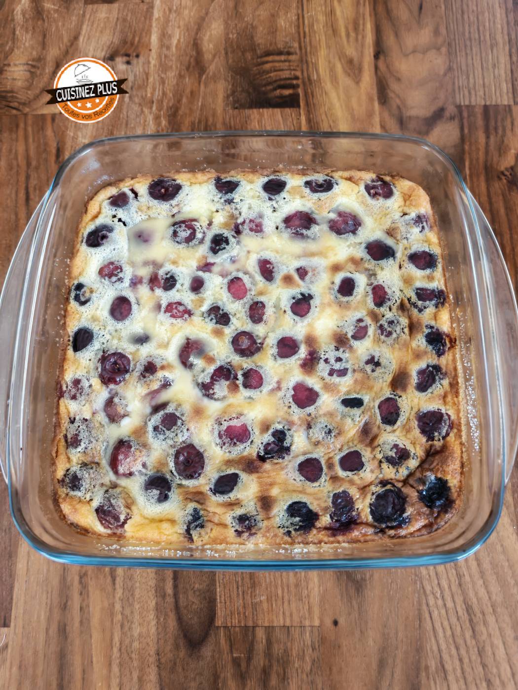 photo de Clafoutis de grand-mère aux cerises