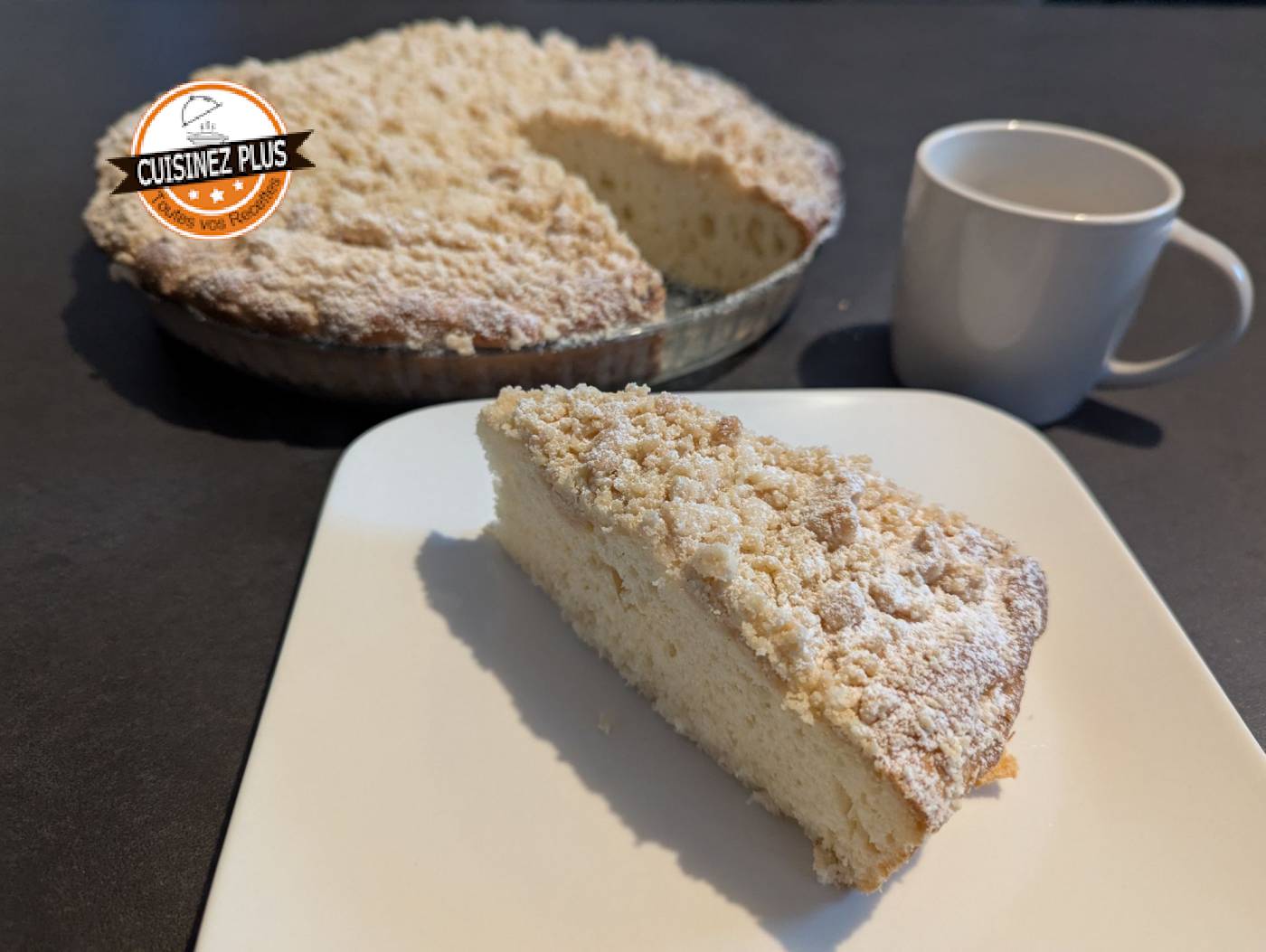 photo de Gâteau streusel alsacien 
