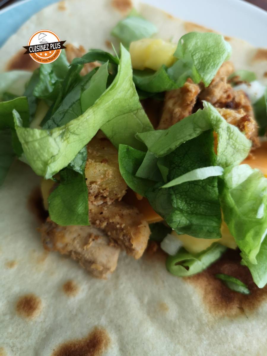 photo de Tortillas de blé ou Wrap