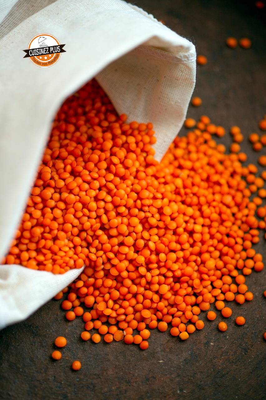 photo de Dahl de lentilles corail