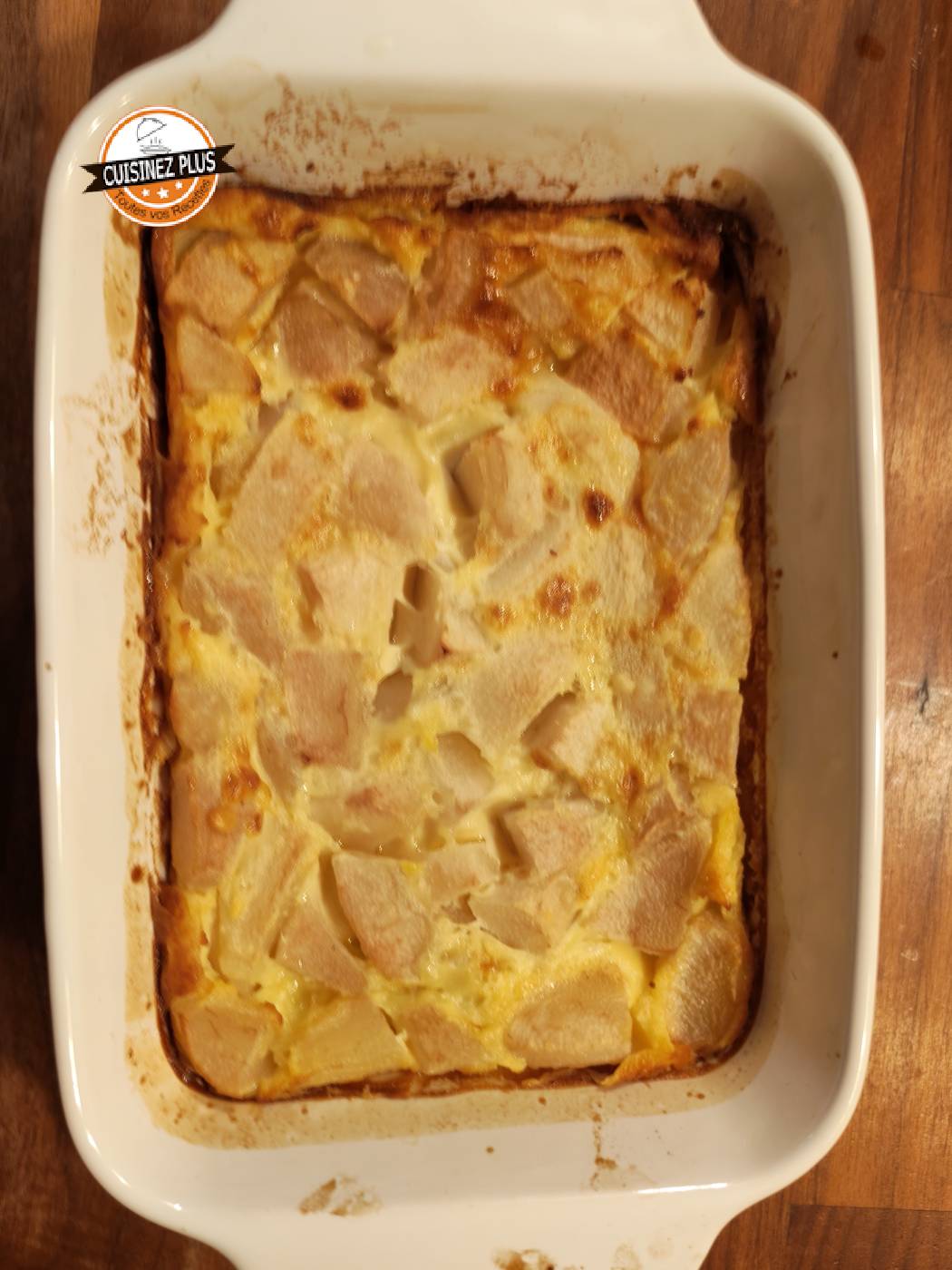 photo de clafoutis aux poires