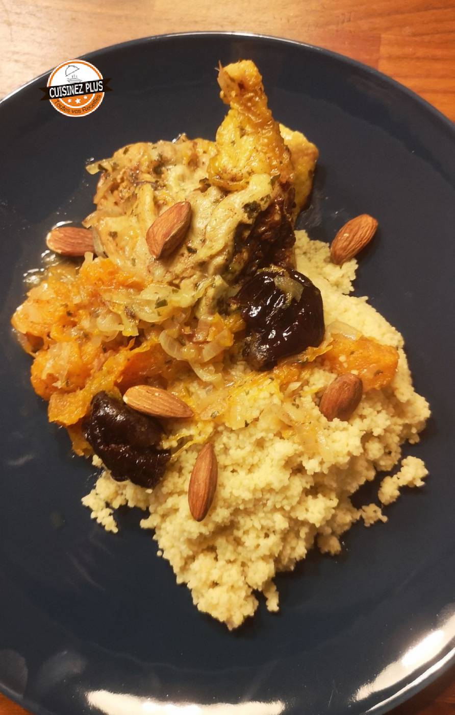 photo de Tajine de poulet aux pruneaux