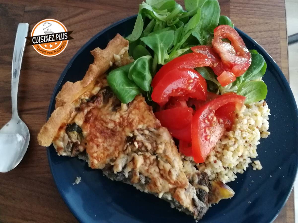 photo de Quiche Thon Courgette