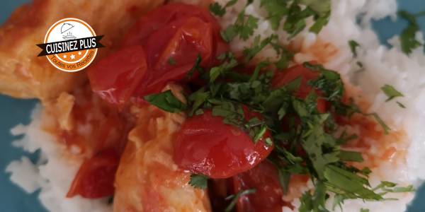 vignette de poulet rapide en autocuiseur