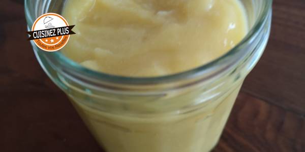 vignette de lemon curd sans beurre