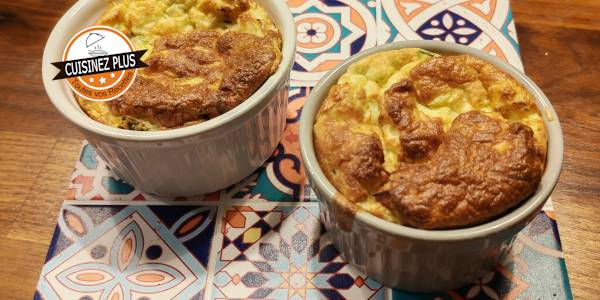 vignette de Soufflé aux courgettes