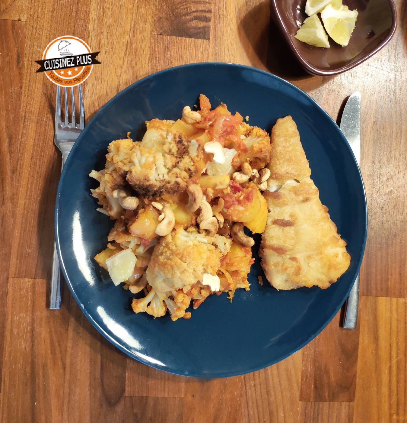 photo de Curry chou-fleur et pommes de terre