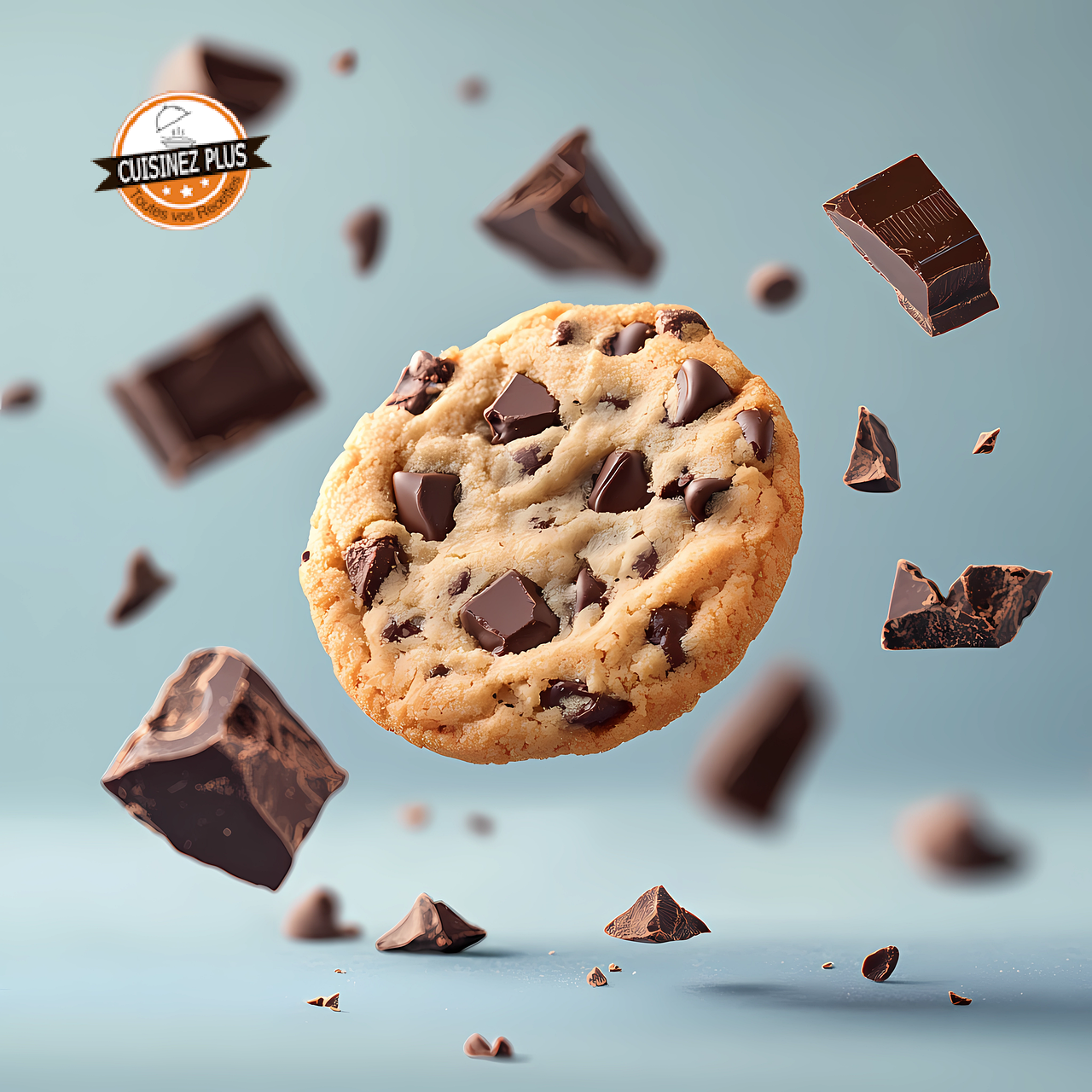 photo de Cookie banane chocolat