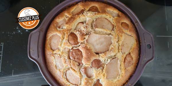 vignette de Gateau Poire Amande