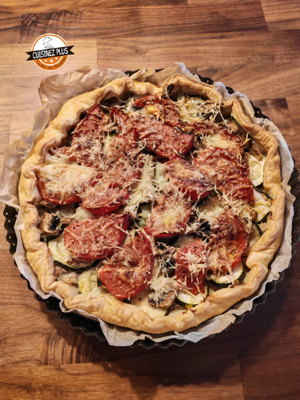 photo de Tarte au thon et à la moutarde